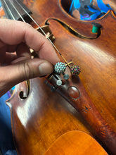 Luxitune Pacific opal crystal pavé ball fine tuner for Violin and Viola 